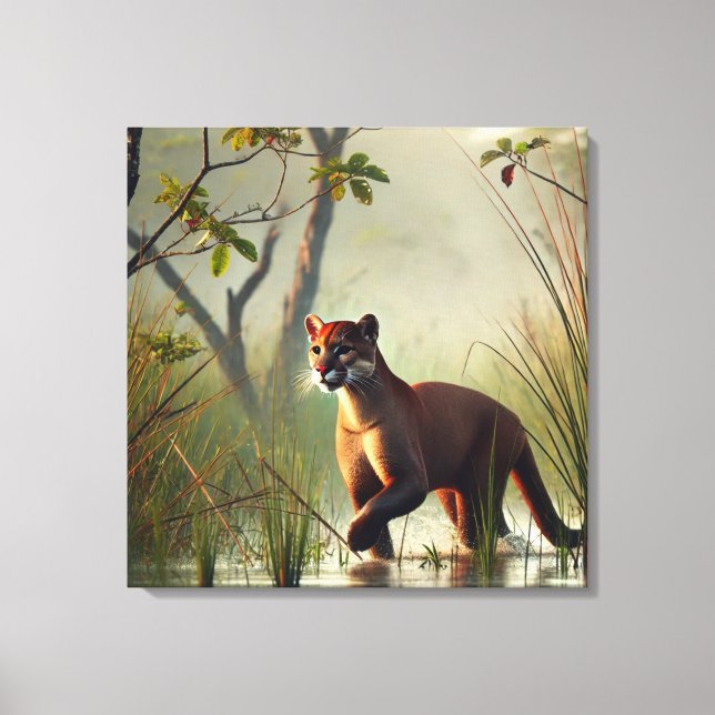 Screen Printing Canvas Print (Front)