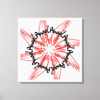 Screen Printing Canvas Print