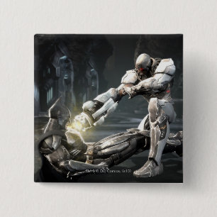 Screenshot: Batman vs Cyborg 2 Inch Square Button