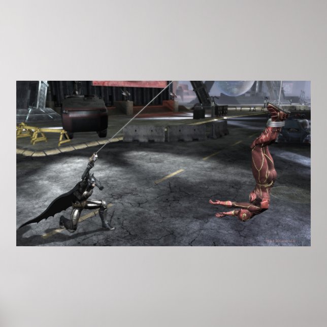 Screenshot: Batman vs Flash Poster (Front)