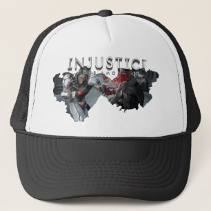 Screenshot: Cyborg vs Batman Trucker Hat