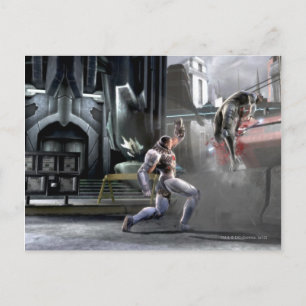 Screenshot: Cyborg vs Nightwing Postcard