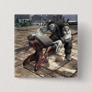 Screenshot: Flash vs Grundy 2 Inch Square Button