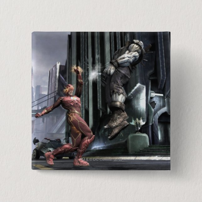 Screenshot: Flash vs Grundy 3 2 Inch Square Button (Front)