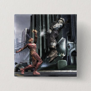 Screenshot: Flash vs Grundy 3 2 Inch Square Button