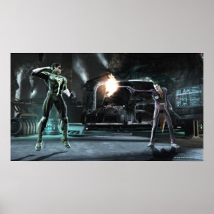 Screenshot: Green Lantern vs Joker Poster