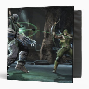 Screenshot: Grundy vs Green Arrow Binder