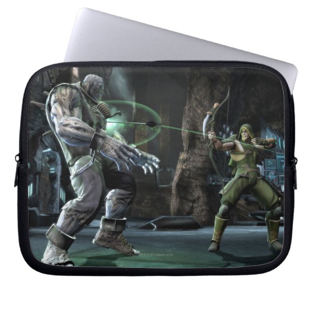 Screenshot: Grundy vs Green Arrow Laptop Sleeve (Front)
