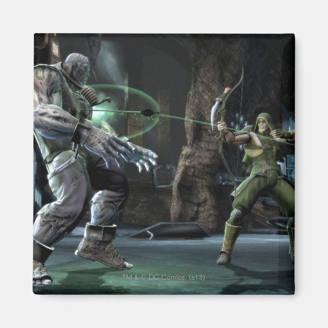 Screenshot: Grundy vs Green Arrow Magnet (Front)