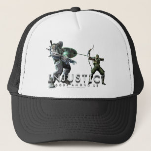Screenshot: Grundy vs Green Arrow Trucker Hat