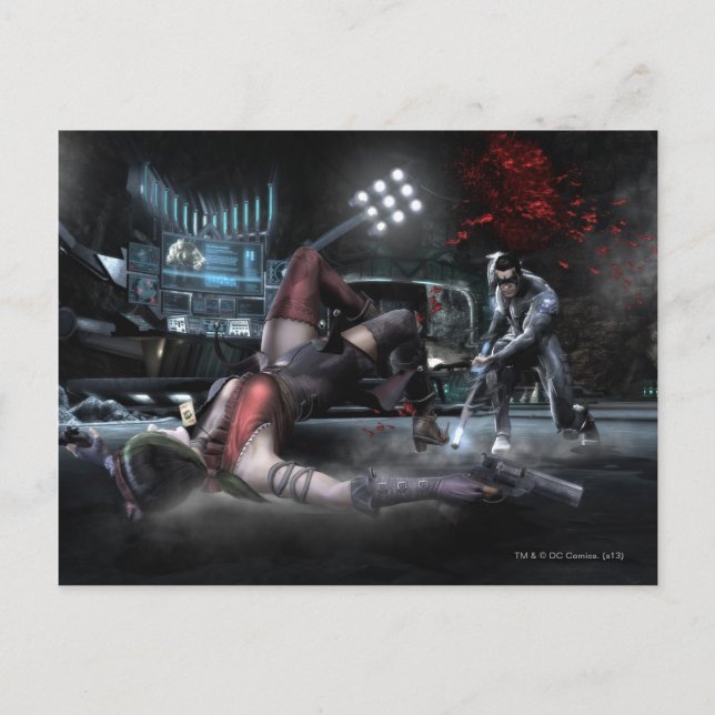 Screenshot: Harley vs Nightwing 2 Postcard (Front)