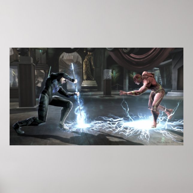 Screenshot: Nightwing vs Flash Poster (Front)