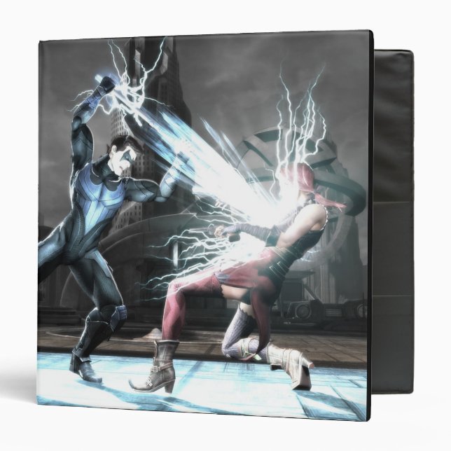 Screenshot: Nightwing vs harley Binder (Front/Inside)