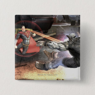 Screenshot: Superman vs Batman 2 2 Inch Square Button