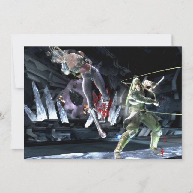 Screenshot: Wonder Woman vs Green Arrow (Front)