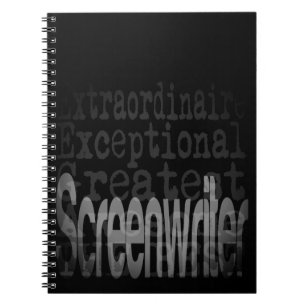 Screenwriter Extraordinaire Notebook