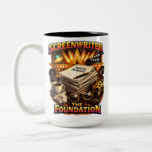 Screenwriter - The Foundation Two-Tone Mug