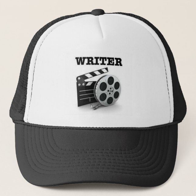 Screenwriter Trucker Style Hat (Front)