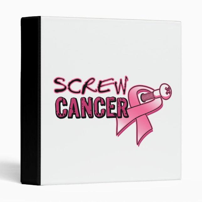 Screw Breast Cancer Binder (Front/Spine)