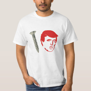 Screw Donald Trump Funny Political Pushback T-Shirt