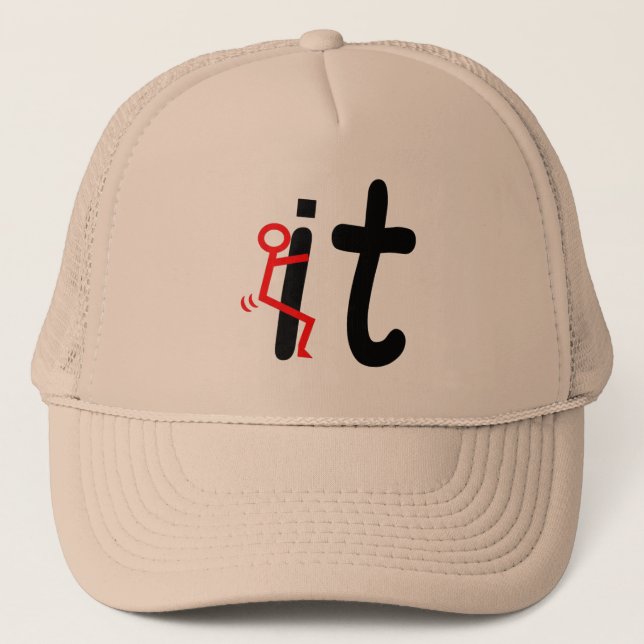 SCREW IT TRUCKER HAT (Front)