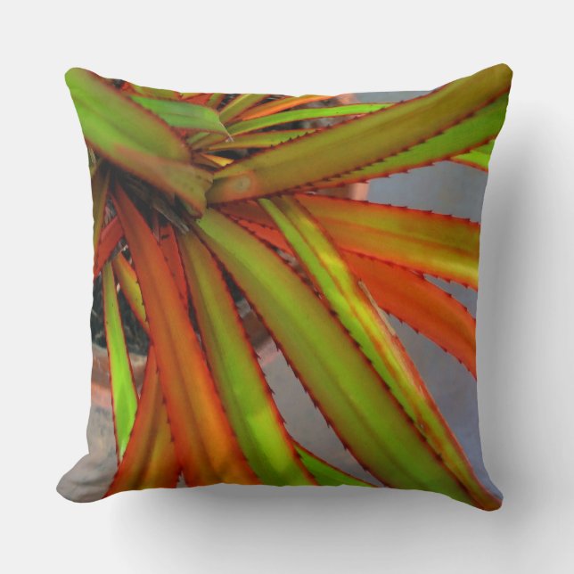 Screw Pine Baby Throw Pillow (Front)