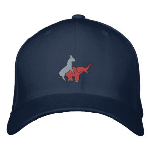 Screw Republicans Logo Embroidered Hat