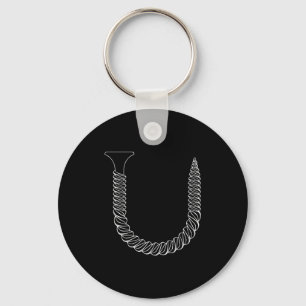 Screw Shaped U - Funny Tool Insul Keychain