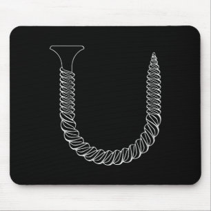 Screw Shaped U - Funny Tool Insul Mouse Pad