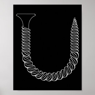 Screw Shaped U - Funny Tool Insul  Poster