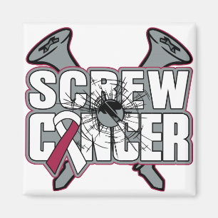 Screw Throat Cancer Magnet