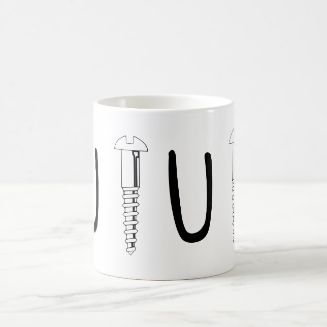 Screw U mug (Center)