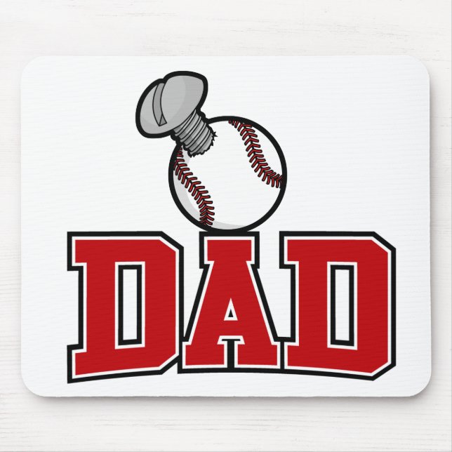 Screwball Dad Mousepad (Front)