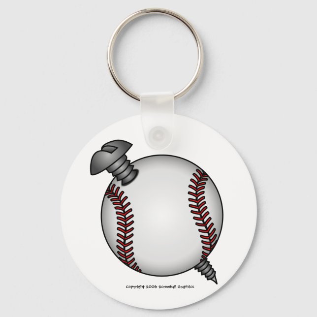 Screwball Keychain (Front)
