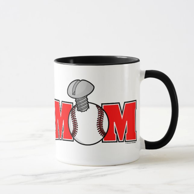 Screwball Mom Coffee Mug (Right)