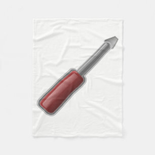 Screwdriver Fleece Blanket
