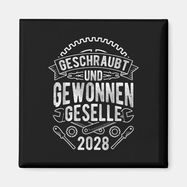 Screwed And Won 2028  Magnet (Front)