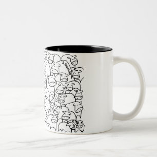 Scribble Cow Mug