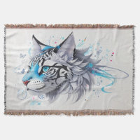 scribble design of a tiger