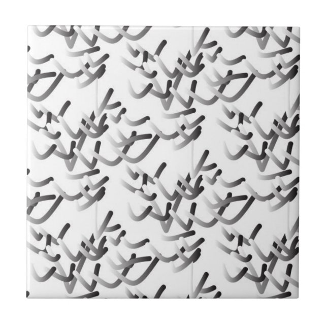 Scribble graffiti tile (Front)