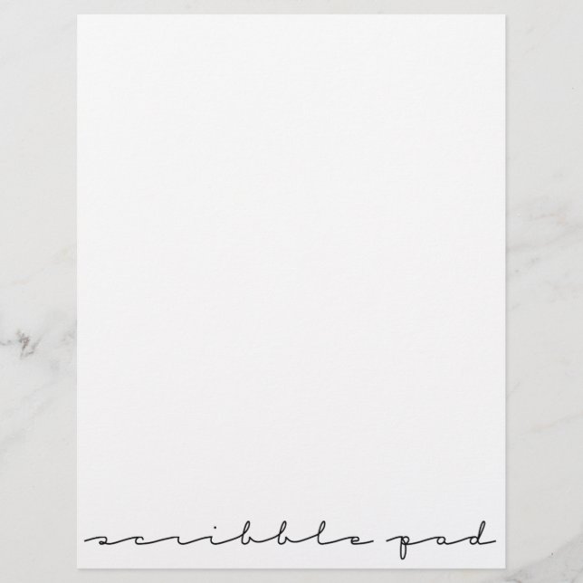 Scribble Pad (Front)
