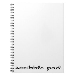 Scribble Pad Notebook