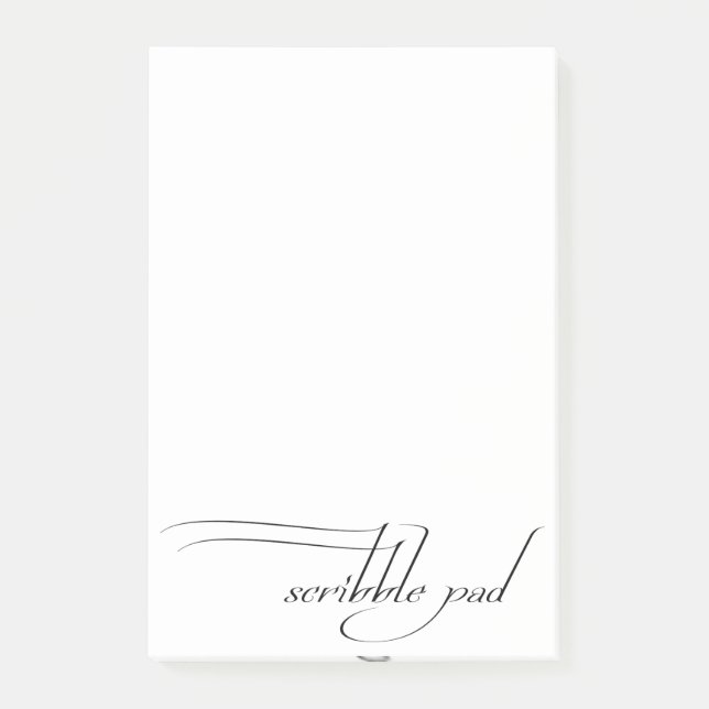 Scribble Pad Post-it Notes (Front)