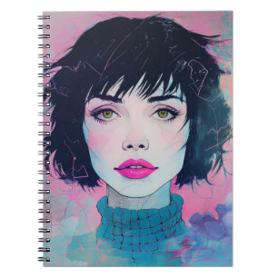 Scribble Portrait   Notebook Journal
