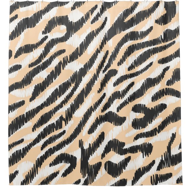Scribble Zebra Leopard: Vintage Fur (Front)