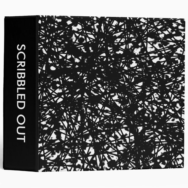Scribbled out 03 (2in) binder (Front/Spine)