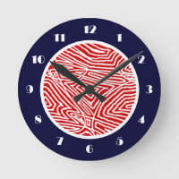 Scribbleprint Red