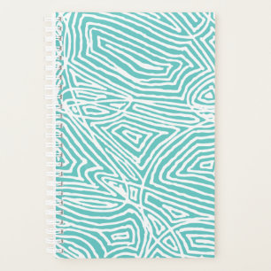 Scribbleprint turquoise