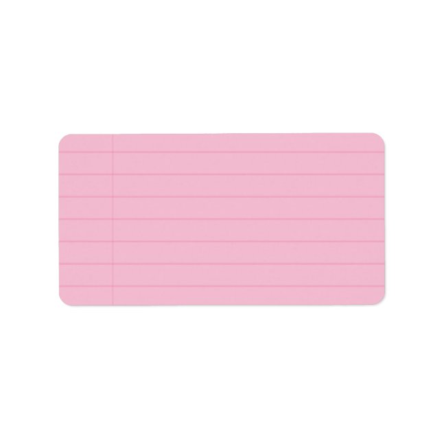 SCRIBBLES on NOTEPAPER Print Your Own Label (Front)