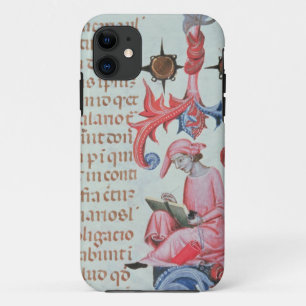 Scribe or chronicler, possibly a self portrait of iPhone 11 case